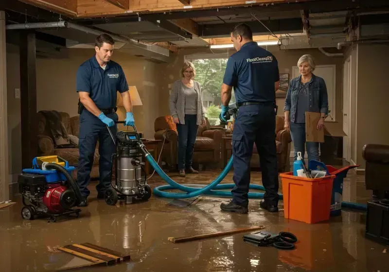 Basement Water Extraction and Removal Techniques process in City of Lexington, VA